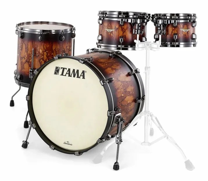 Tama Starclassic Maple Standard MBB, di fronte su sfondo neutro