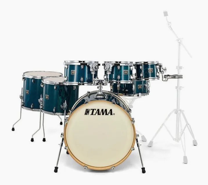 Tama Superst. Classic 7pcs -PGHP, vista frontale, photo 2