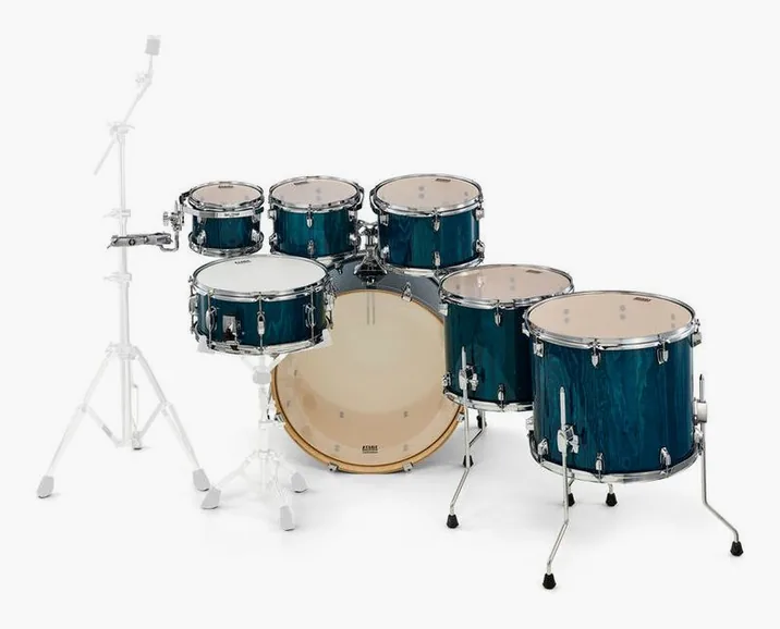 Tama Superst. Classic 7pcs -PGHP, vista frontale, photo 4