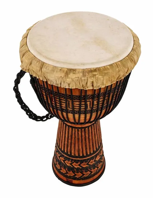 Terre Djembe Africa Style II 65cm, su sfondo neutro, photo 4