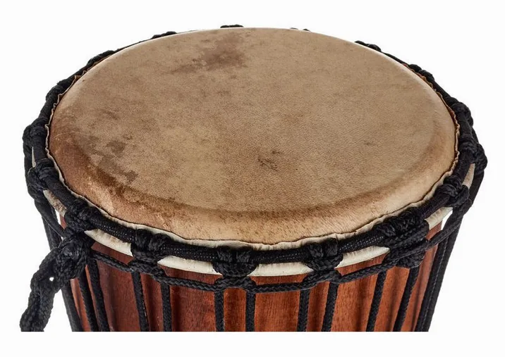 Terre Djembe Carved Ornament 50cm, vista frontale, photo 4