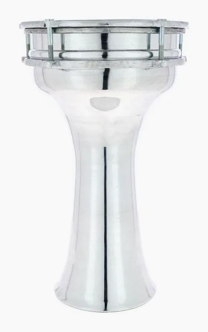 Thomann 7" Aluminium Darabuka, vista di lato, photo 2