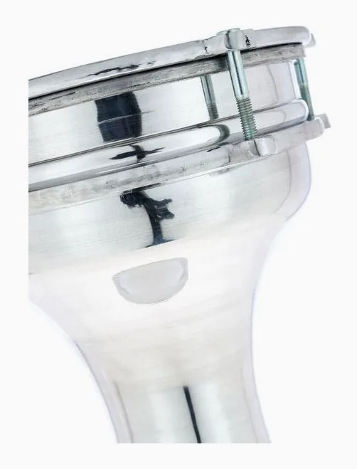Thomann 7" Aluminium Darabuka, vista frontale, photo 4