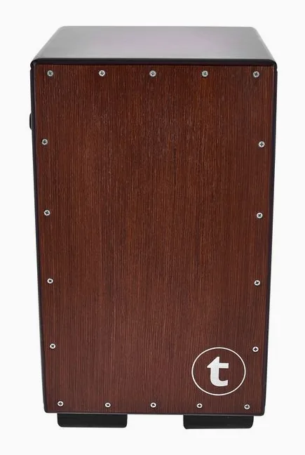 Thomann Cajon Adjustable Snare Coffee, su sfondo neutro, photo 2