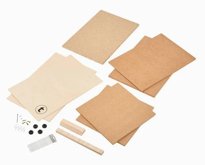 Thomann Cajon Construction Kit, di fronte su sfondo neutro