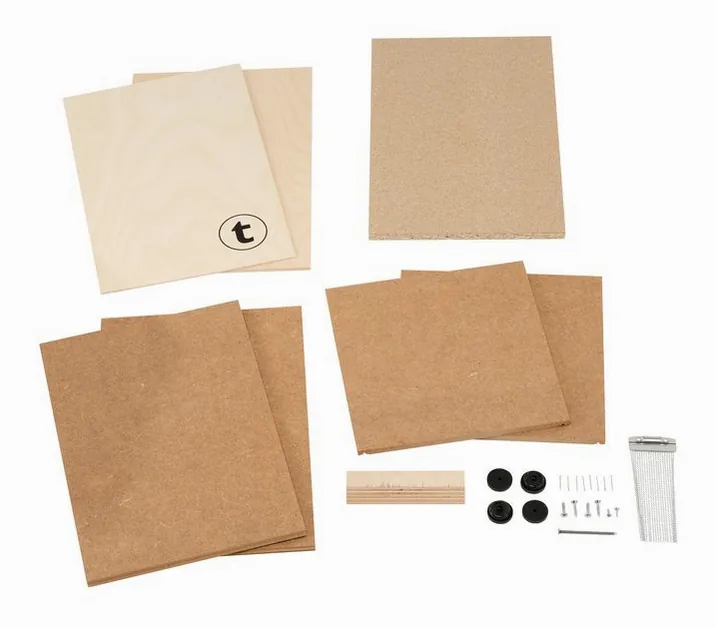 Thomann Cajon Construction Kit Junior, su sfondo neutro, photo 2