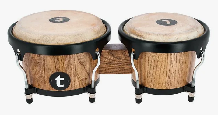 Thomann Dark Nature Bongo Set, vista di lato, photo 2