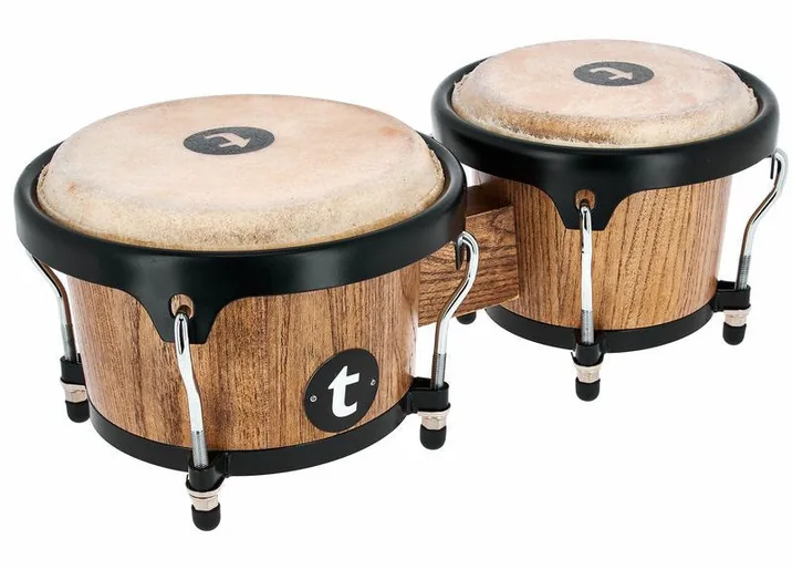 Thomann Dark Nature Bongo Set, su sfondo neutro, photo 3