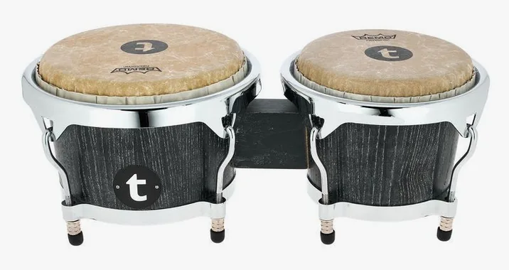 Thomann Latin Expert Bongos, vista frontale, photo 2