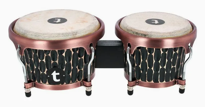 Thomann Mastercraft Classic Bongo Set, vista frontale, photo 2