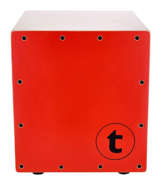Thomann Mini Cajon Orange, dettaglio frontale