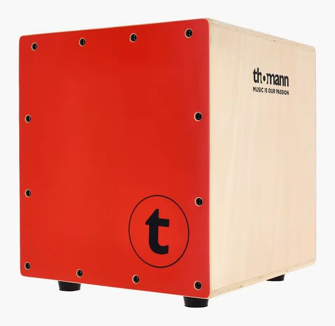 Thomann Mini Cajon Orange, vista di lato, photo 4