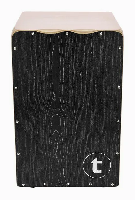 Thomann TCA Cajon Black, vista frontale