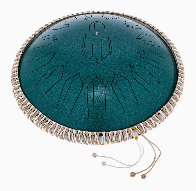 Thomann Tongue Drum 14" EQ D-Kurd 432, vista frontale