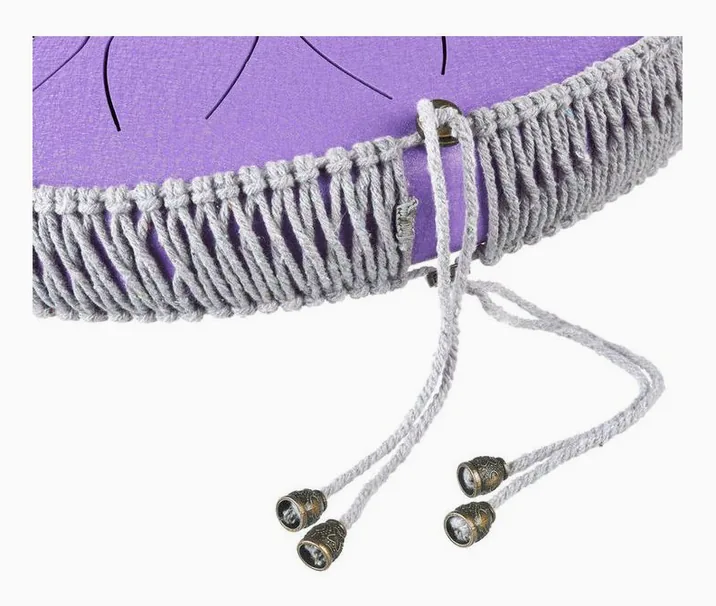 Thomann Tongue Drum 14" purple, vista di tre quarti, photo 4