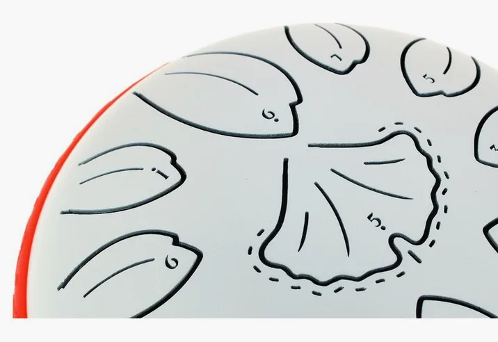 Thomann Tongue Drum 6" Ginko TW, su sfondo neutro, photo 3