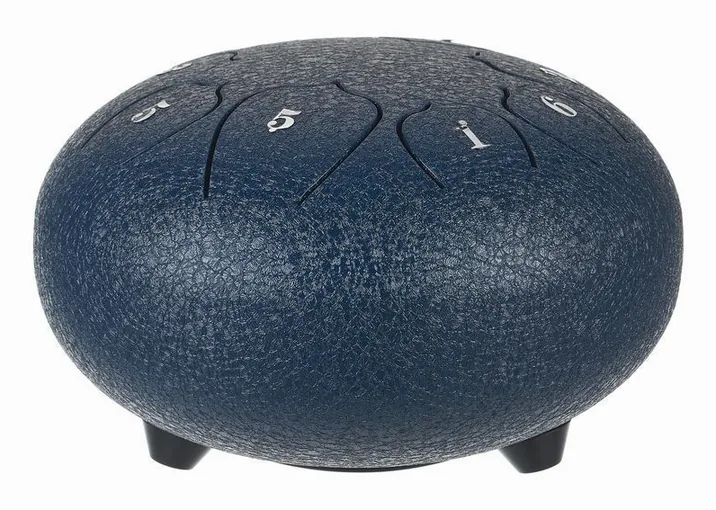 Thomann Tongue Drum 6" navy blue, dettaglio ravvicinato, photo 2