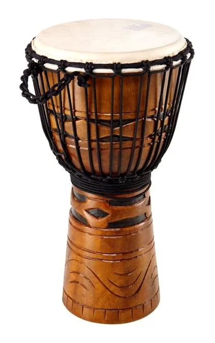 Toca 10" Origins Wood Djembe AM, su sfondo neutro