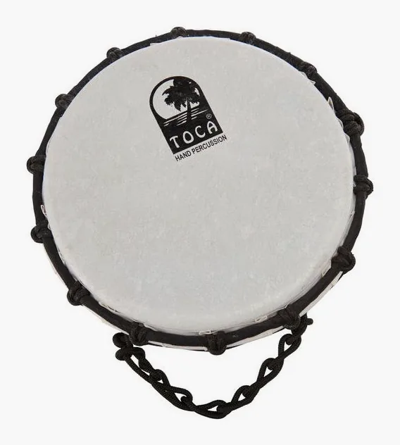 Toca 7" Color Sound Djembe Red, vista dall'alto, photo 3