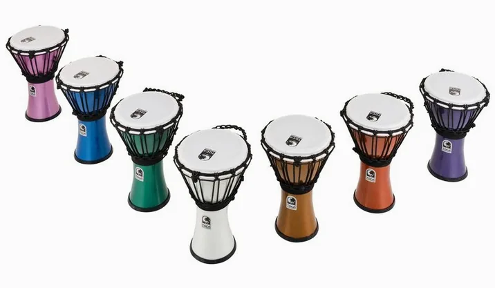 Toca 7" Colorsound Djembe Set, vista di lato, photo 3