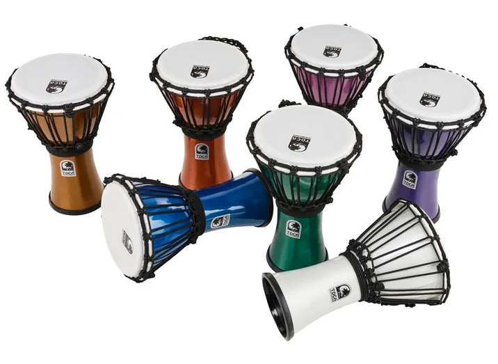Toca 7" Colorsound Djembe Set, vista frontale, photo 4