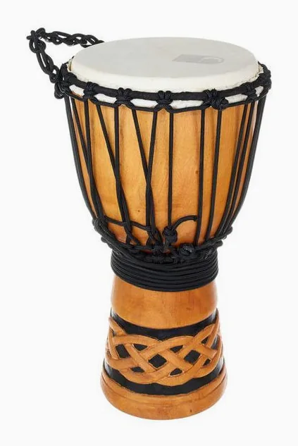 Toca 8" Origins Wood Djembe CK, dettaglio frontale