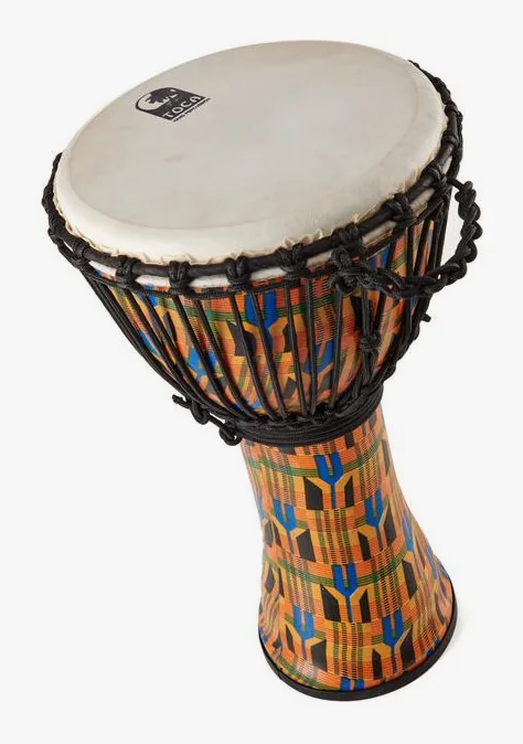 Toca SFDJ-10K 10" Freestyle Djembe, vista di tre quarti, photo 2