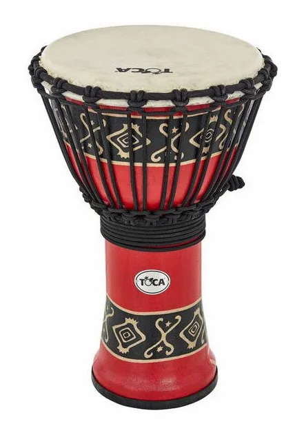 Toca SFDJ-9RP 9" Freestyle Djembe, su sfondo neutro