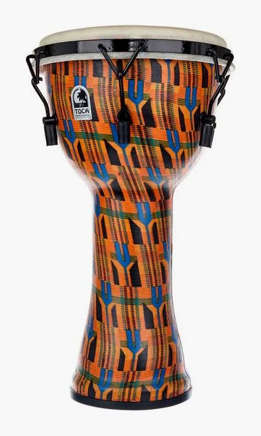 Toca SFDMX-10K 10" Freestyle Djembe, vista di tre quarti, photo 2
