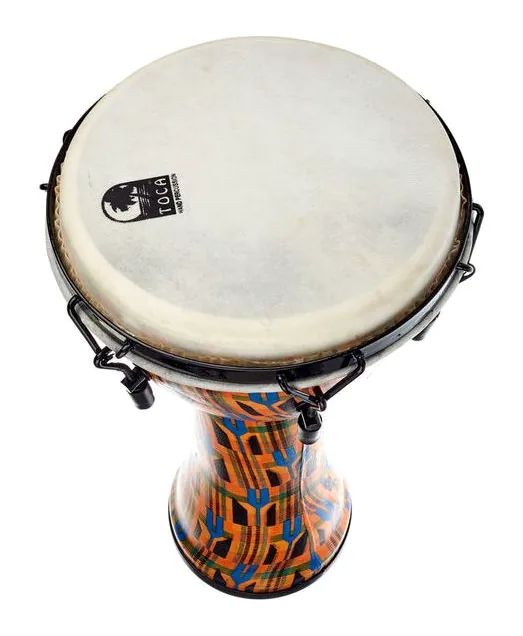 Toca SFDMX-10K 10" Freestyle Djembe, vista di lato, photo 3