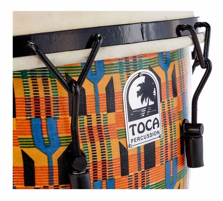 Toca SFDMX-14KB 14" Freest. Djembe, vista di tre quarti, photo 4