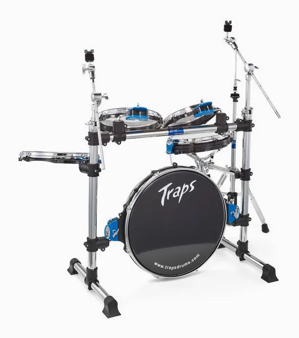 Traps A-400 Acoustic Drumset, vista di tre quarti, photo 3