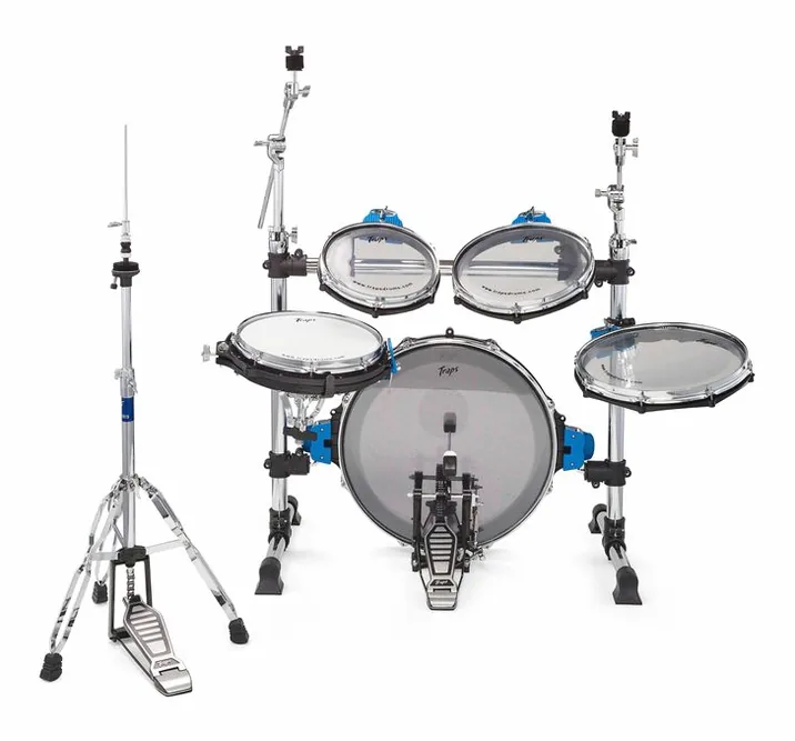 Traps A-400 Acoustic Drumset, vista frontale, photo 4