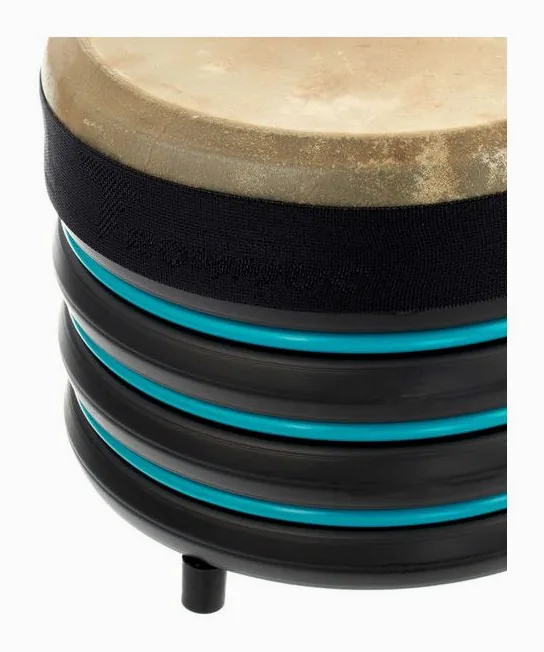 Trommus B1u Percussion Drum Medium, vista frontale, photo 4