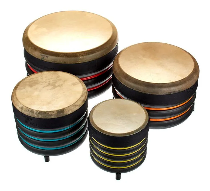 Trommus E1u Percussion Drum Set, vista frontale
