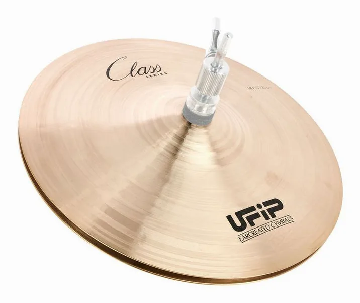 Ufip 10" Class Series Hi-Hat medium, di fronte su sfondo neutro