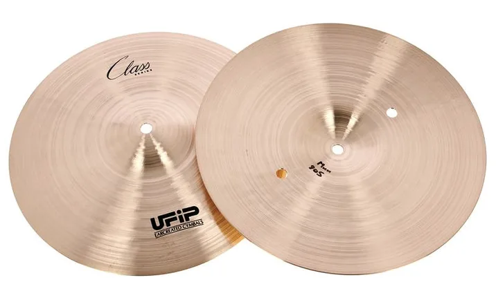 Ufip 12" Class Series Hi-Hat Medium, vista frontale, photo 2
