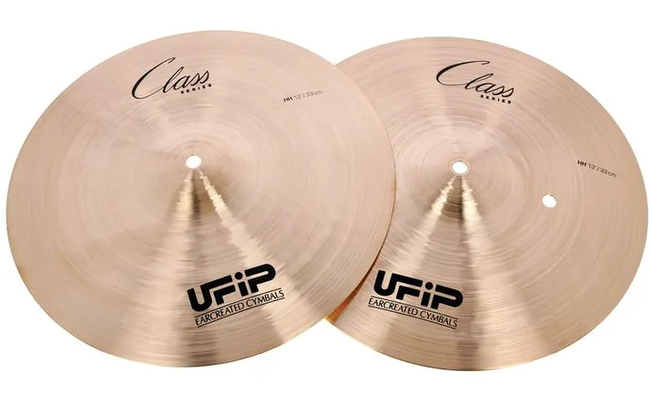 Ufip 13" Class Series Hi-Hat Medium, vista di tre quarti, photo 2