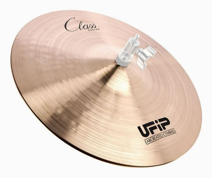 Ufip 14" Class Series Hi-Hat Light, di fronte su sfondo neutro