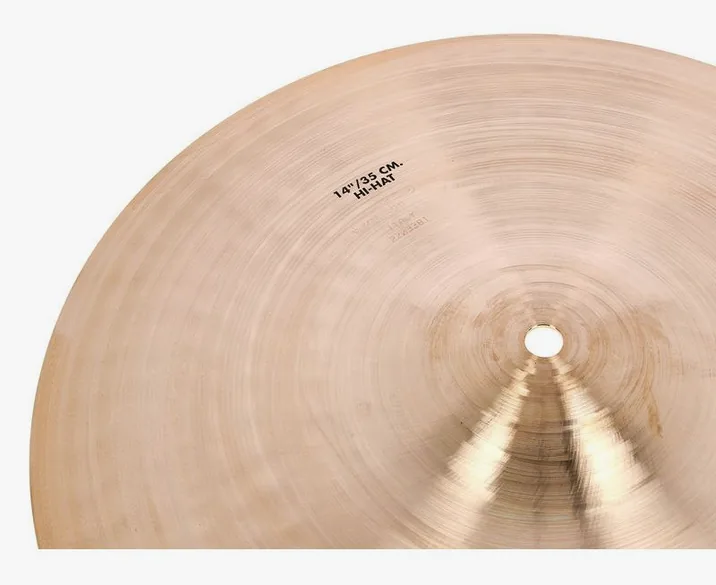 Ufip 14" Class Series Hi-Hat Medium, su sfondo neutro, photo 4