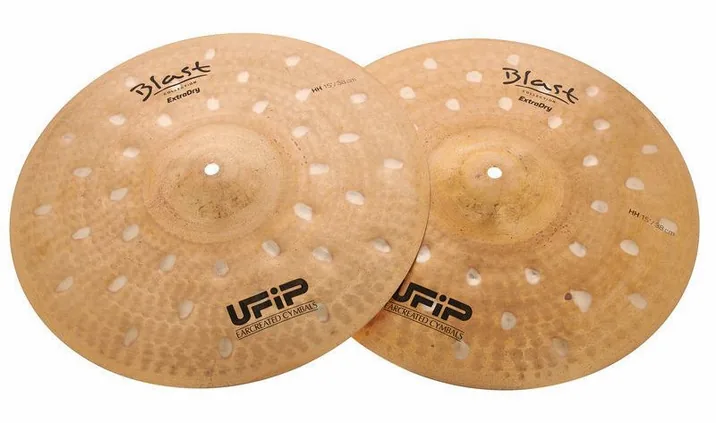 Ufip 15" Blast Extra Dry Hi-Hat, dettaglio ravvicinato, photo 2
