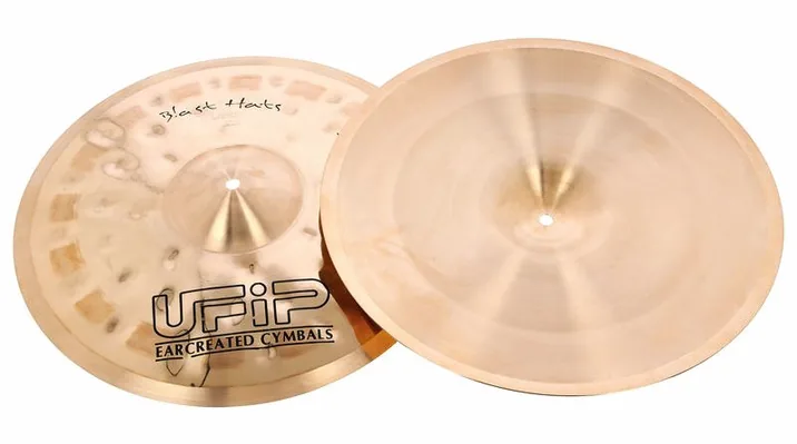 Ufip 16" Blast Series Hi-Hat, dettaglio ravvicinato, photo 3