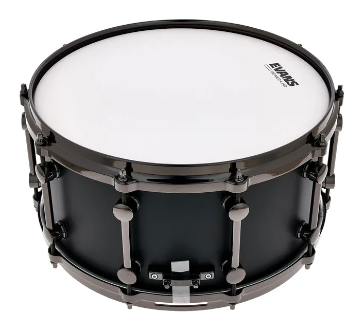 Varus 14"x07" Morpheus Snare Black, dettaglio ravvicinato, photo 2