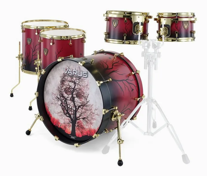 Varus Deluxe 2up2down Black Forest, vista frontale