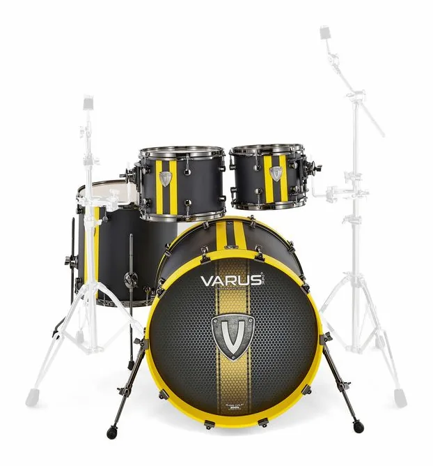 Varus Deluxe Maple Set Matte Black, vista dall'alto, photo 2