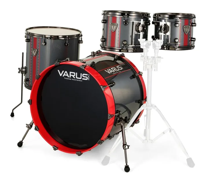 Varus Morpheus Deluxe Gray Red Set, vista frontale