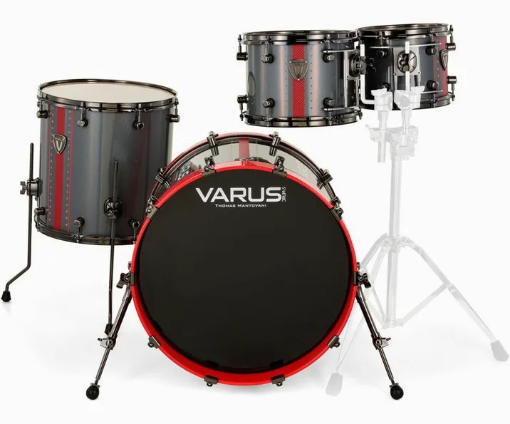Varus Morpheus Deluxe Gray Red Set, vista di lato, photo 2