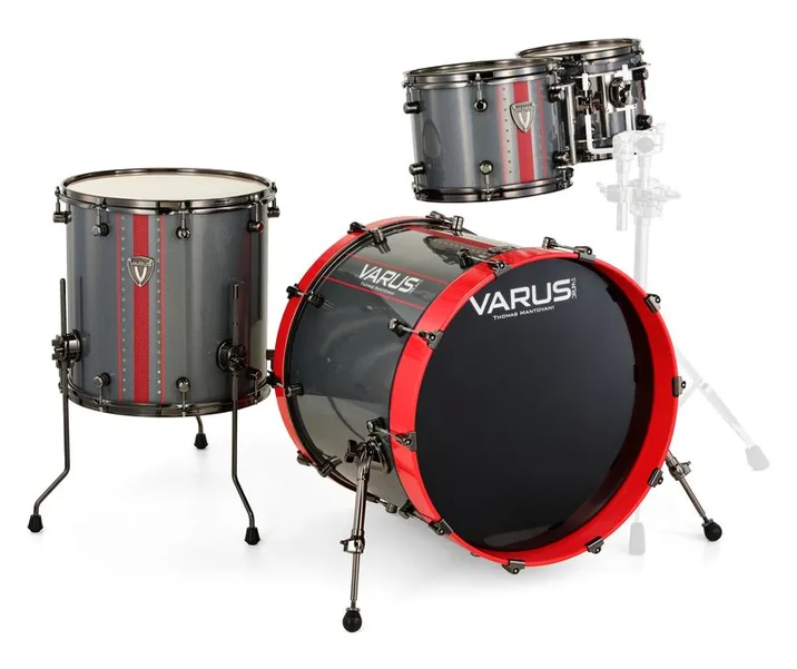 Varus Morpheus Deluxe Gray Red Set, vista di tre quarti, photo 3