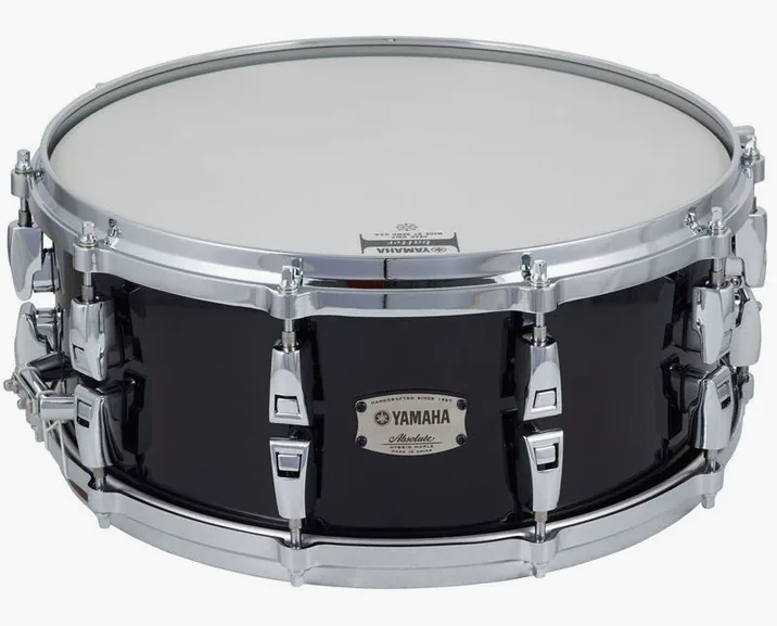 Yamaha 14"x06" Abs. Hybrid Snare -SOB, dettaglio frontale