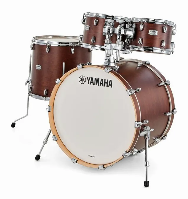 Yamaha 22" Tour Custom Set Chocolate, dettaglio frontale